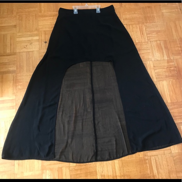Maxi high low skirt - Picture 6 of 12
